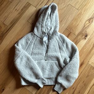 NWOT Lululemon Oversized Scuba Sherpa
